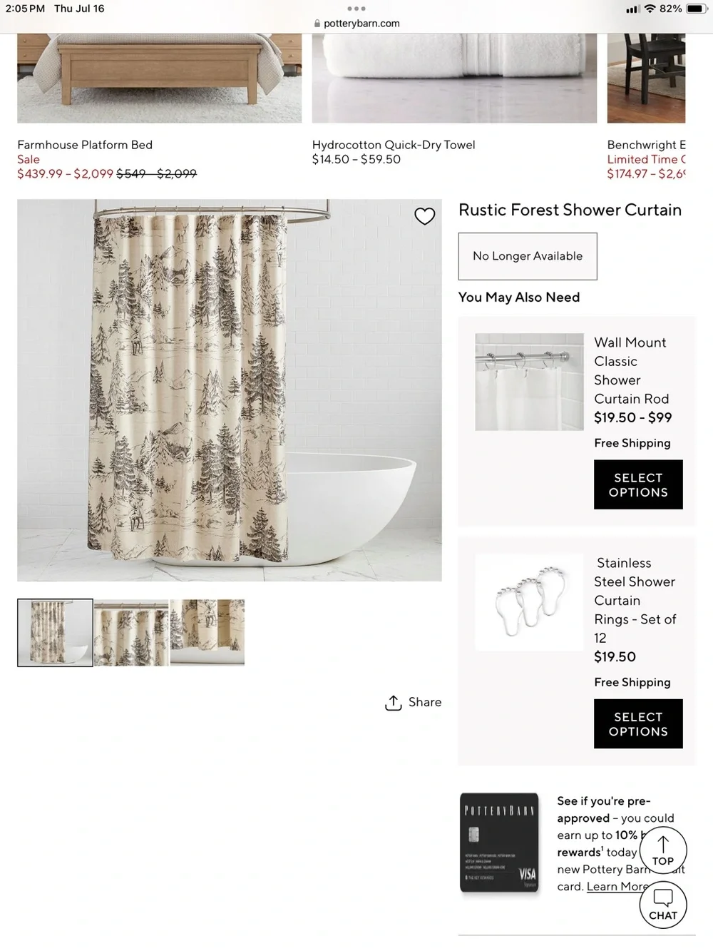 Pottery Barn new package